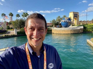 Seu último trabalho foi na Fox Sports. Foto: arquivo pessoal de Fernando Caetano