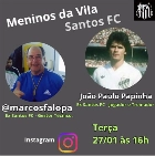 Jo&atilde;o Paulo, o 'Papinha da Vila', estar&aacute; na lvie de Marcos Falopa nesta ter&ccedil;a-feira