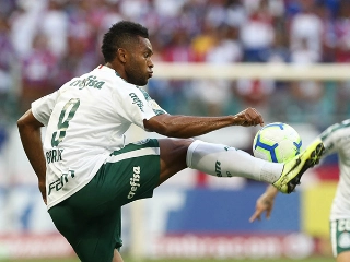Em 2019, camisa 9 do Verdão marcou apenas seis vezes. Foto: Cesar Greco/Ag Palmeiras/Divulgação