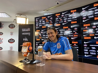 Goleiro alvinegro ainda analisou o estilo de Tiago Nunes. Foto: Divulgação