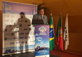 Jornalista e publicit&aacute;rio tamb&eacute;m foi homenageado na cidade lusitana. Foto: Sylvio Micelli