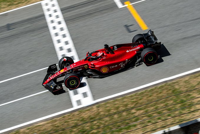 Monegasco, mais rápido nas duas sessões livres para o GP da Espanha. Foto: Scuderia Ferrari