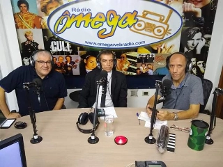 Entrevista aconteceu no programa da Rádio Ômega. Foto: Divulgação