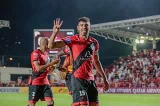 Pela primeira rodada da fase de grupos, goleada do time goiano. Foto: Bruno Corsino ACG