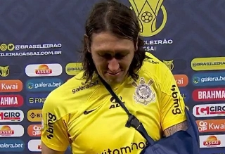 Camisa 12 do Timão está em tratamento e é dúvida para o jogo diante do Always Ready. Foto: Rodrigo Coca/Ag Corinthians