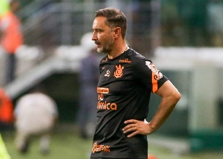 Vítor Pereira, treinador do Corinthians. Foto: Rodrigo Coca/Corinthians