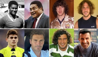 Eus&eacute;bio, Puyol, Casillas e Lu&iacute;s Figo est&atilde;o entre eles