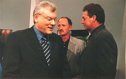 Milton Neves conversa com 