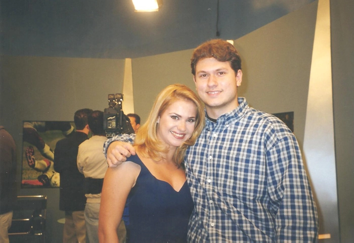 Nereide Nogueira e F&aacute;bio Lucas Neves