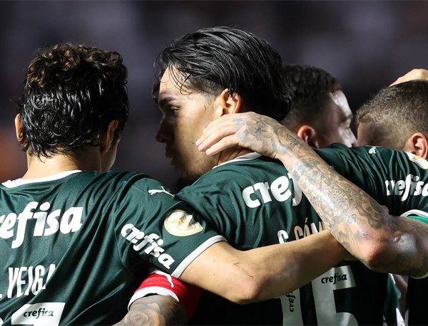 O Palmeiras assumiu a liderança do Brasileiro-2022. Foto: Cesar Greco/Ag. Palmeiras