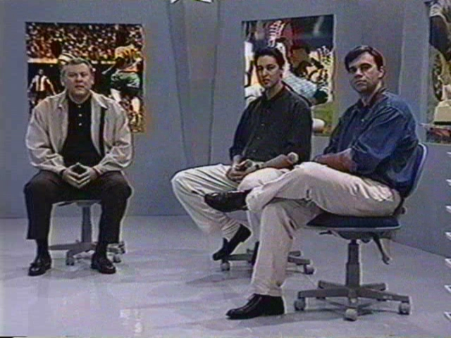 Da esquera para a direita: Milton Neves, Nivaldo Prieto e Mauro Beting