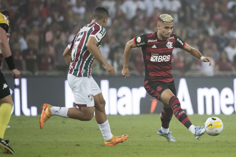 Volante tem contrato de empréstimo apenas até o meio do ano. Foto: Alexandre Vidal/Flamengo