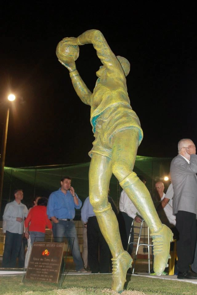 Homenagem ao goleiro Gylmar dos Santos Neves, realizada pelo Jabaquara Atlético Clube. Foto: Jabaquara AC