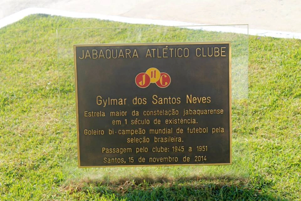 Homenagem ao goleiro Gylmar dos Santos Neves, realizada pelo Jabaquara Atlético Clube. Foto: Jabaquara AC