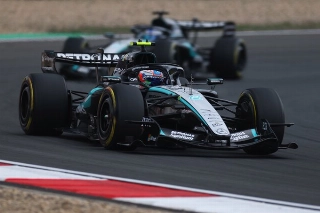Jovem italiano largou na pole em Xangai e dominou a prova. Foto: Mercedes-AMG Petronas F1 Team