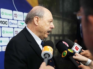 Presidente alvinegro falou em buscar treinador do mesmo estilo de Sampaoli. Foto: Pedro Ernesto Guerra Azevedo/Santos FC