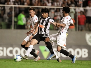 No Galo, atacante foi campeão da Libertadores de 2013. Foto: Bruno Cantini/ Agência Galo / Atlético