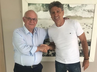 Em 2020, o ídolo gremista fará sua quarta temporada consecutiva no comando do clube. Foto: Divulgação / Grêmio FBPA