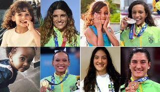 Em v&iacute;deo, 'Antes & Depois' de atletas brasileiras medalhistas ol&iacute;mpicas