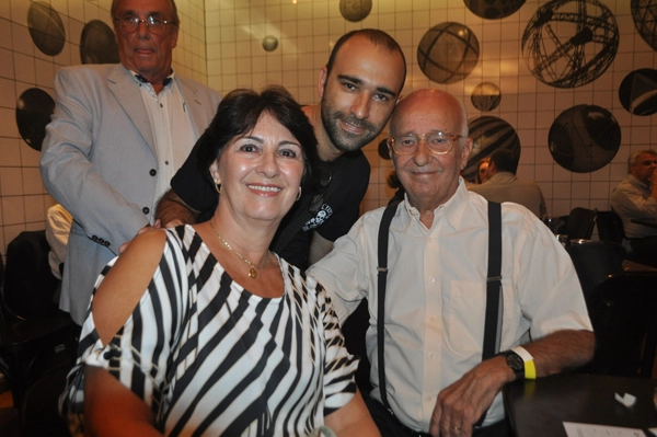 Luiza e Bird Clemente com o filho do casal, Bruno Clemente em 17 de março de 2014 no 5º Velocult, no Conjunto Nacional, na Avenida Paulista. Foto: Marcos Júnior/Portal TT 