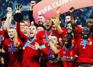 A equipe rubro-negra perdeu por 1 a 0, na final do Mundial de Clubes, em Doha. (Foto: Liverpool)