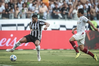 Galo é o terceiro colocado na tabela e pode terminar a rodada em primeiro caso vença. Foto: Pedro Souza/Atlético