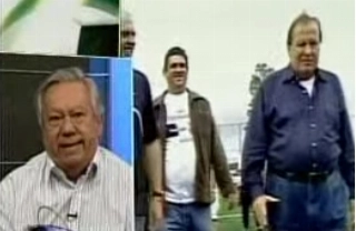 ACHADOS & PERDIDOS - O saudoso Juarez Soares em discuss&atilde;o acalorada na Record