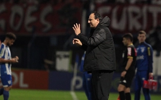 Rogério Ceni durante o último jogo do Tricolor, na Ressacada. Foto: Rubens Chiri/Saopaulofc.net