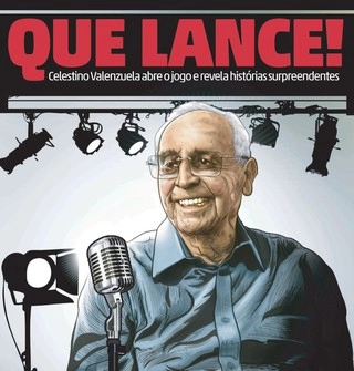 Capa do livro em homenagem a Celestino Valenzuela, lançado em 2014. Reprodução