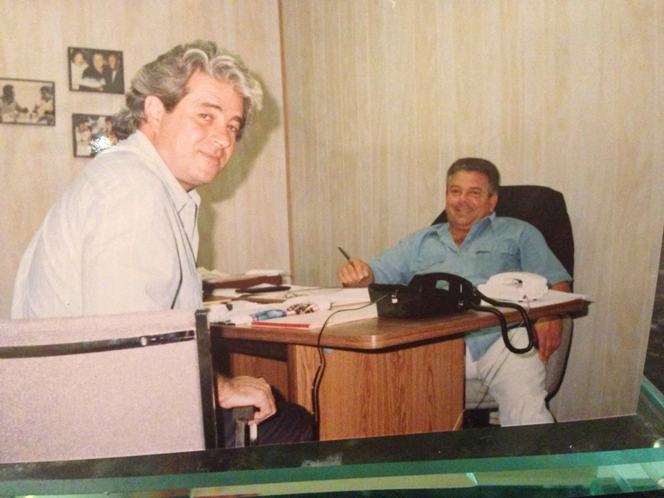 Os ent&atilde;o s&oacute;cios e amigos Kiko e Luciano do Valle