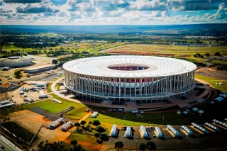 Encontro entre Athletico Paranaense e Flamengo ocorrerá no Mané Garrincha, em Brasília. Foto: Divulgação/Arena BSB