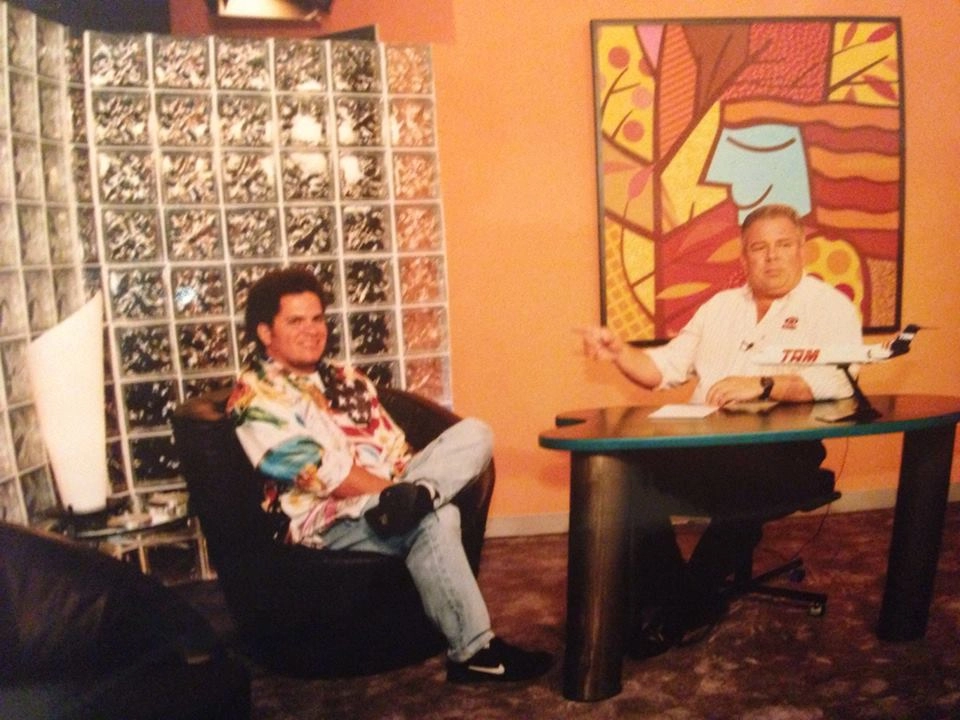 Luciano do Valle entrevista o artista brasileiro Romero Britto