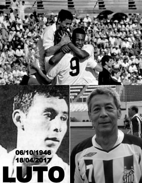 Grande Kaneco, inesquecível ponta-direita do Santos na metade dos anos 60, morreu em 18 de abril de 2017, em Santos, aos 70 anos de idade. Foto: Assophis