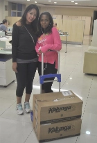 Kalunga doa material escolar para filhos do ex-jogador Amaral