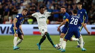 Uma das poucas derrotas alviverdes no ano foi para o Chelsea, na final do Mundial. Foto: Cesar Greco