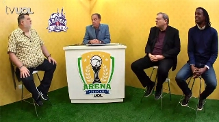 Programa aconteceu na sede do UOL, em São Paulo. Foto: Reprodução