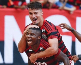 Thuler proferiu fala racista durante live via Instagram. Foto: Alexandre Vidal/ Flamengo/ Divulgação