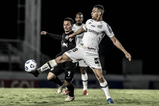As duas equipes somam a mesma pontuação no certame. Foto: Divulgação/Santos