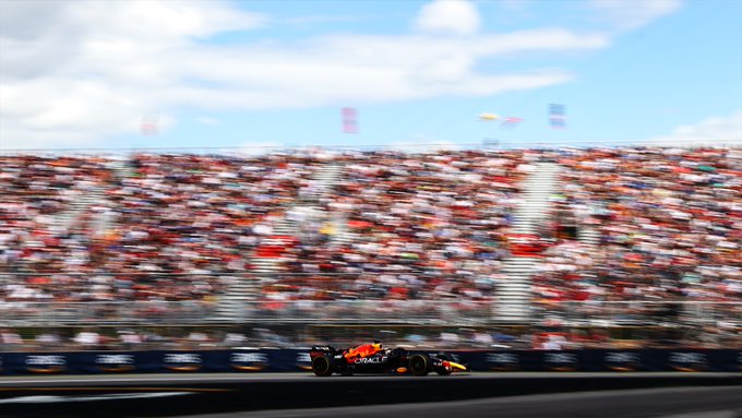 Holandês colocou a Red Bull no topo em Montreal. Foto: Oracle Red Bull Racing