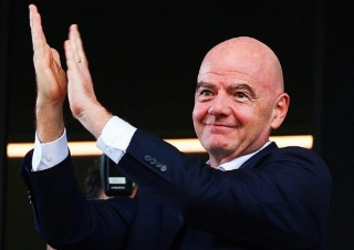 Gianni Infantino, presidente da FIFA. Foto: Reprodu&ccedil;&atilde;o