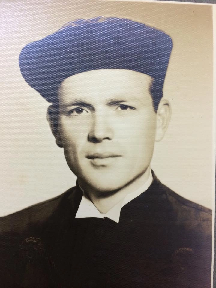 Foto enviada por Bibba Marcelo Pio Monteiro da Silva, que mostra José Maria Marin quando da sua formatura em Direito pela USP, em 1955
