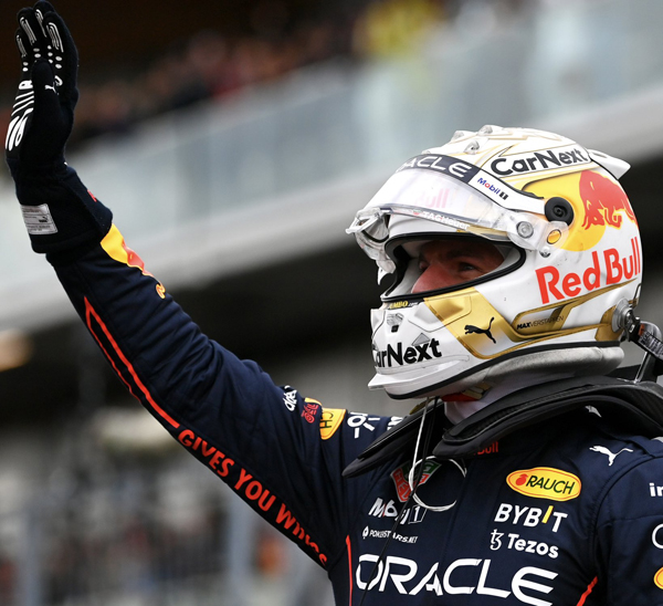 Holandês foi perfeito em seu 150ª GP na categoria. Foto: Oracle Red Bull Racing 