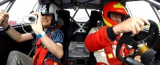 Piloto levou editor de automobilismo do Terceiro Tempo para conhecer o Velo Citt&agrave; com o Mitsubishi Lancer