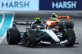 Italiano ganhou seu terceiro GP consecutivo. Foto: Mercedes-AMG Petronas F1 Team