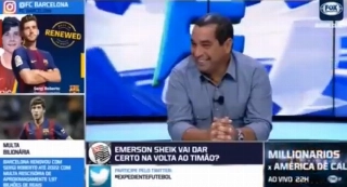  Zinho se desculpa por chamar São Paulo de "bambi" e diz que contestou Sheik