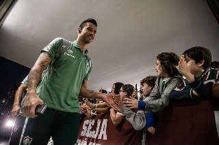 Goleiro do Tricolor enfrentará pela primeira vez seu ex-clube. Foto: Marcelo Gonçalves/Fluminense FC