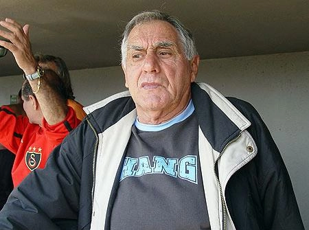 Nosso goleiro de 1970, foi prestigiar o quadrangular entre os veteranos de Santos, Palmeiras, São PAulo e Corinthians