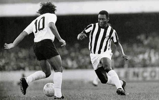 Reizinho do Parque brilhou muitas vezes contra o time de Pel&eacute;. Foto: Reprodu&ccedil;&atilde;o