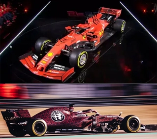 Ferrari e Alfa Romeo seguem exemplo de Red Bull e Toro Rosso. Fotos: Divulgação