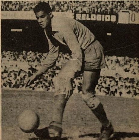 Segundo jogo de Ita com a camisa do Vasco da Gama, em setembro de 1960. Foto enviada por Roberto Saponari